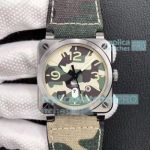 Newest Copy Bell & Ross Commando Automatic Watch Camouflage Dial